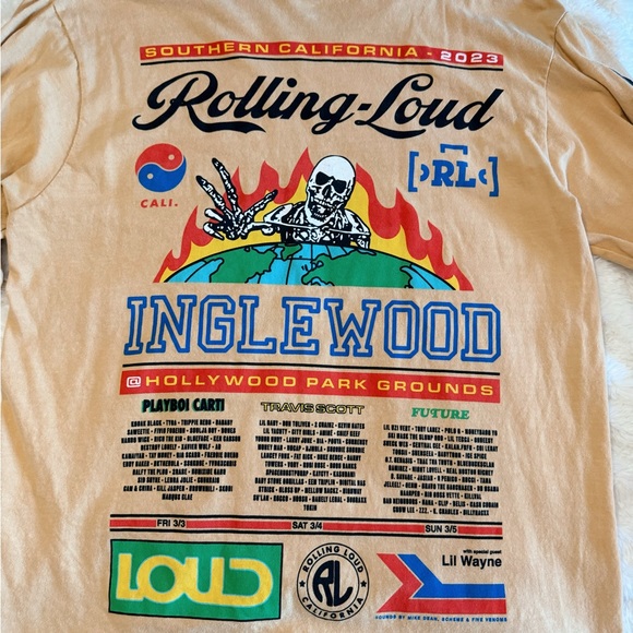 2023 Rolling Loud Shirt! - Picture 2 of 5